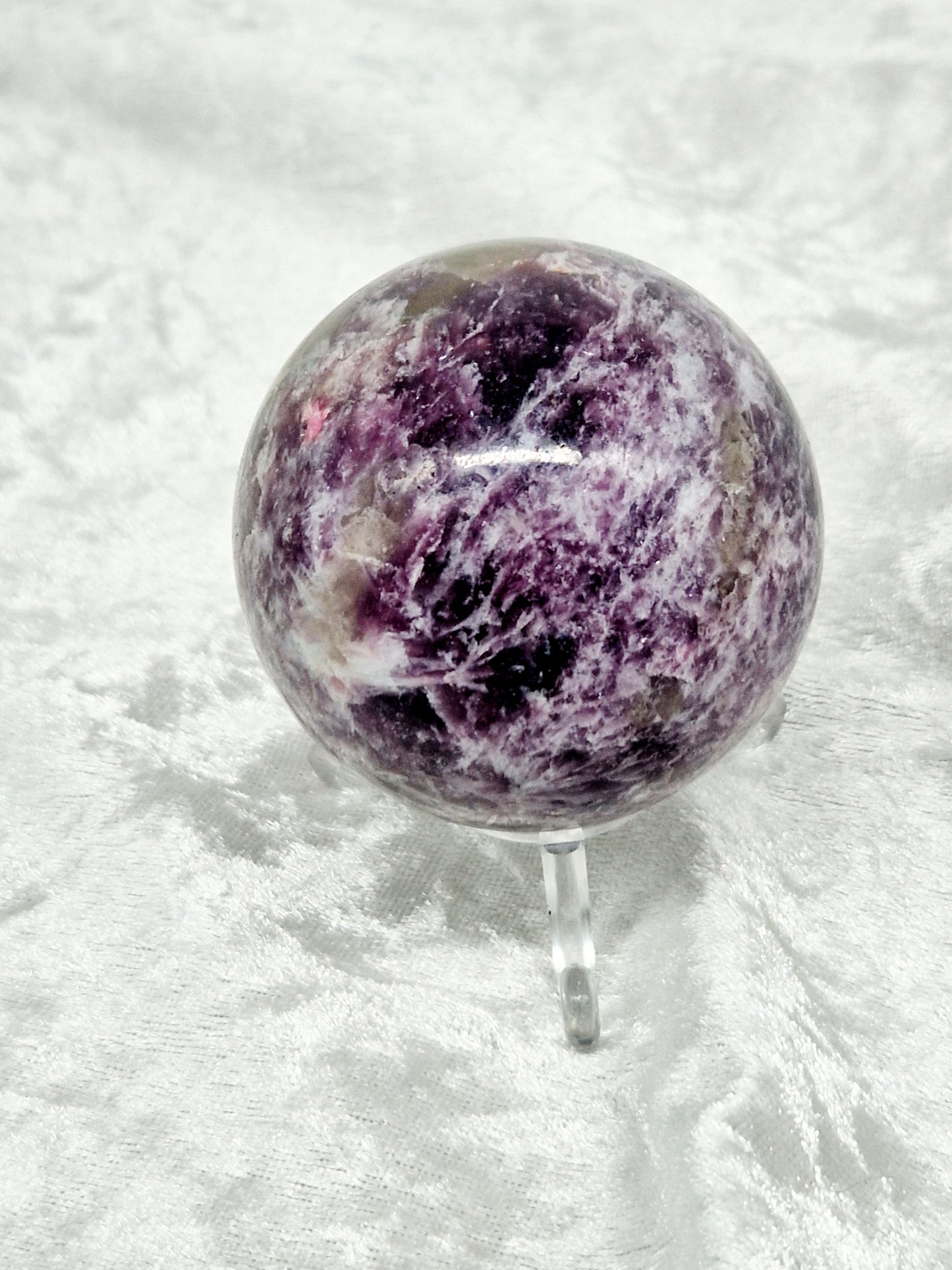 Unicorn Crystal Sphere - Mystical Majesty