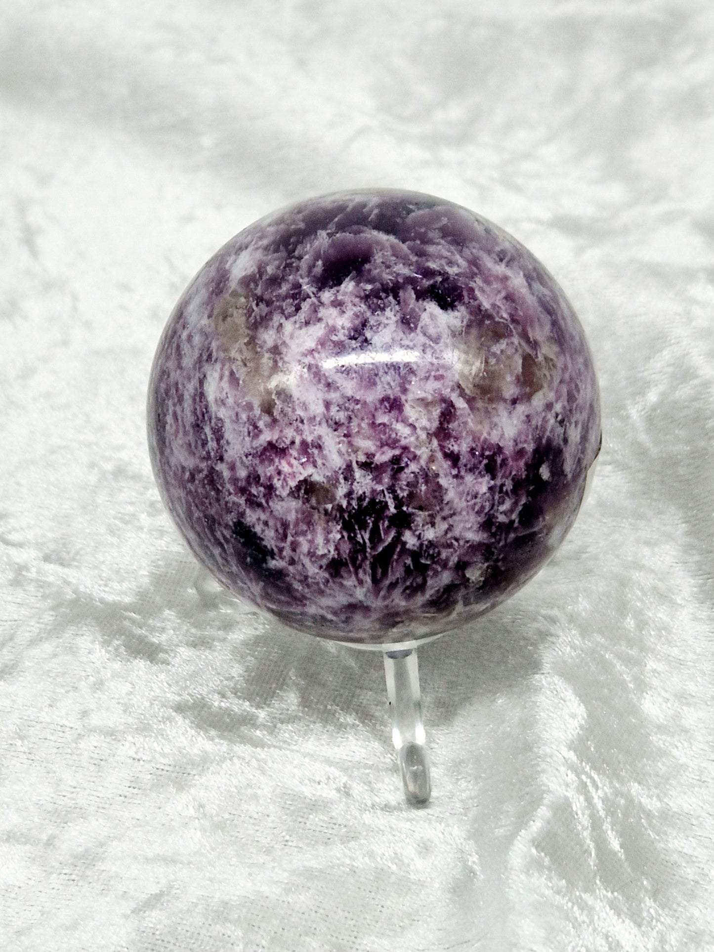 Unicorn Crystal Sphere - Mystical Majesty
