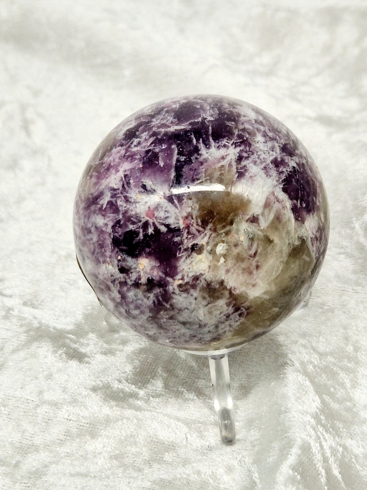 Unicorn Crystal Sphere - Mystical Majesty