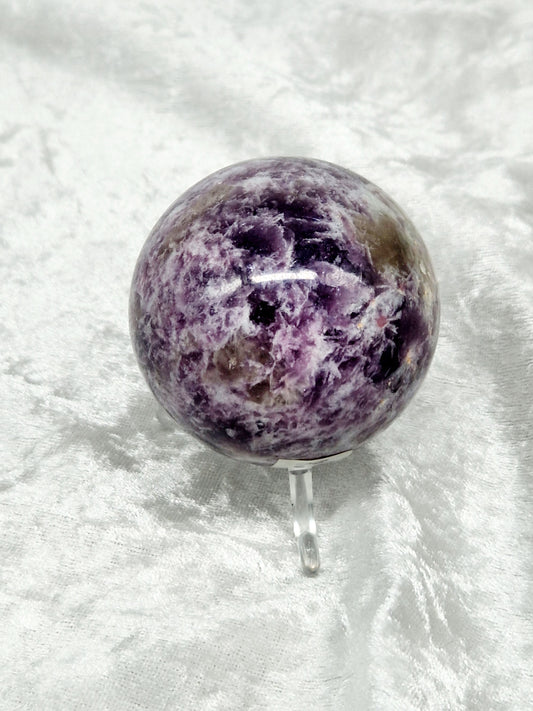Unicorn Crystal Sphere - Mystical Majesty