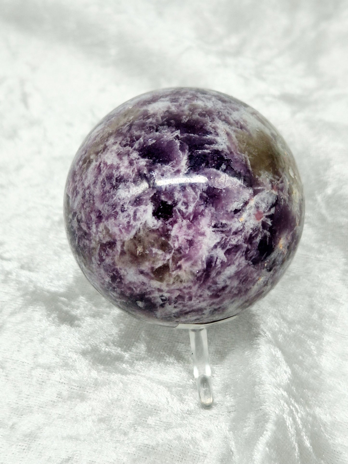 Unicorn Crystal Sphere - Mystical Majesty