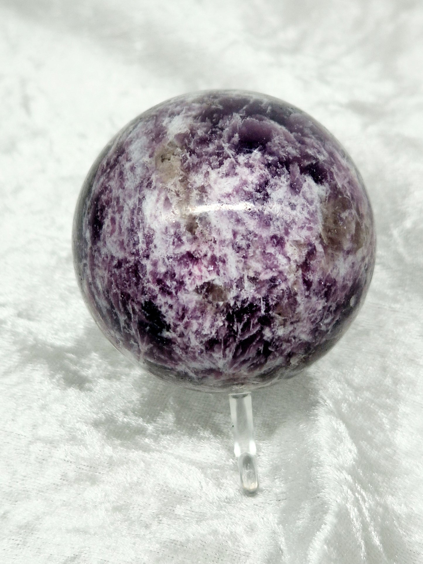 Unicorn Crystal Sphere - Mystical Majesty