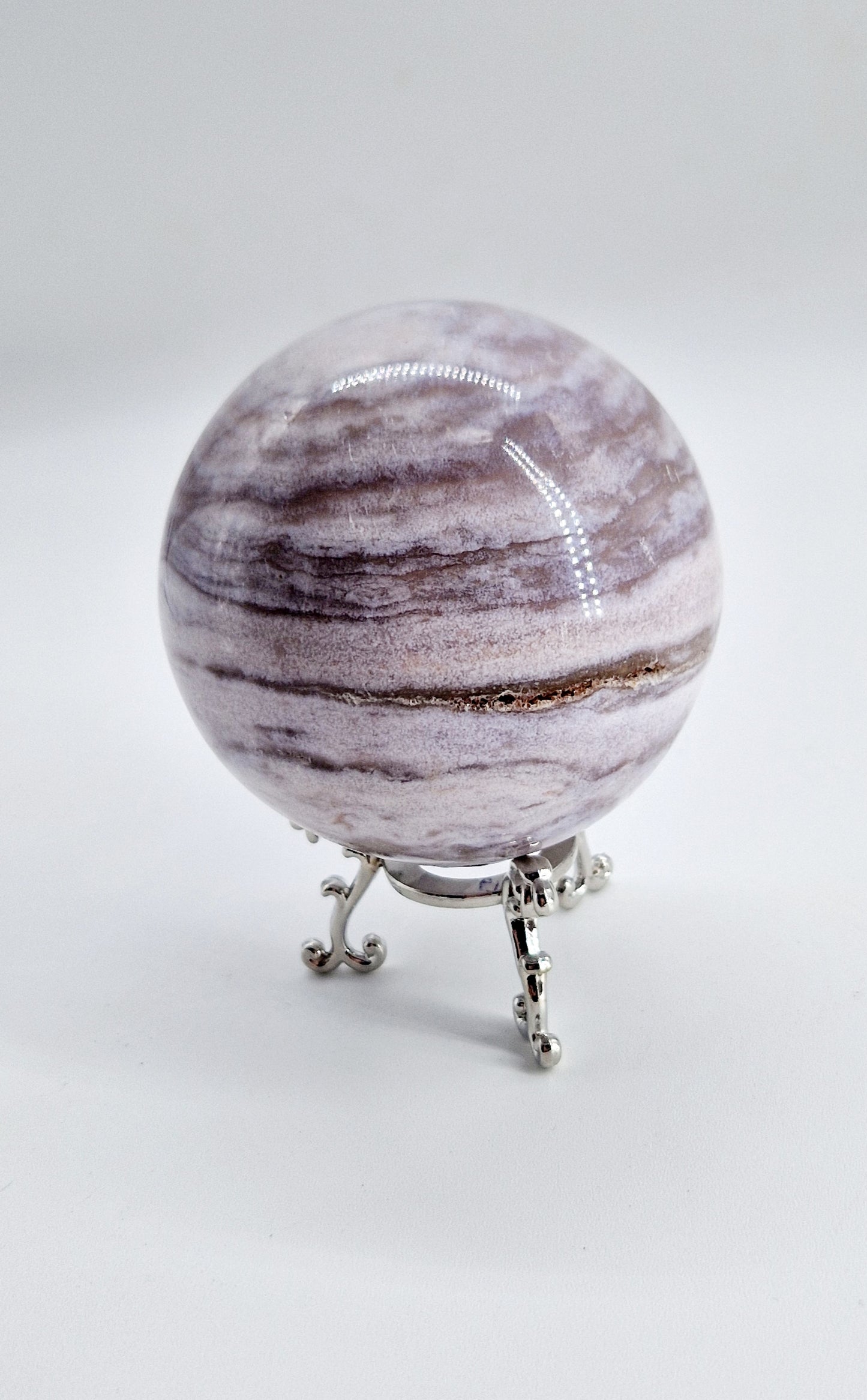 Large Ocean Jasper Sphere - Tranquillity and Harmony