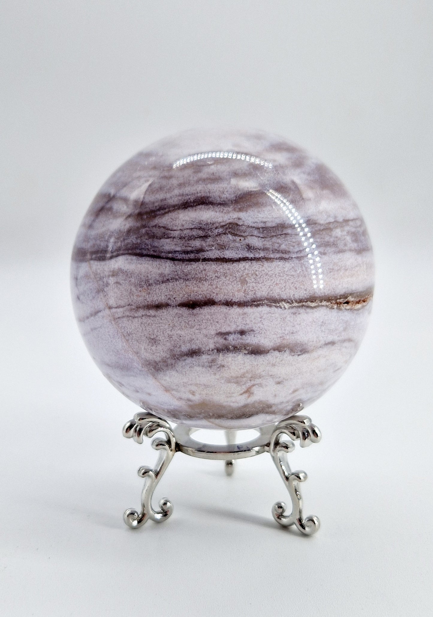 Large Ocean Jasper Sphere - Tranquillity and Harmony
