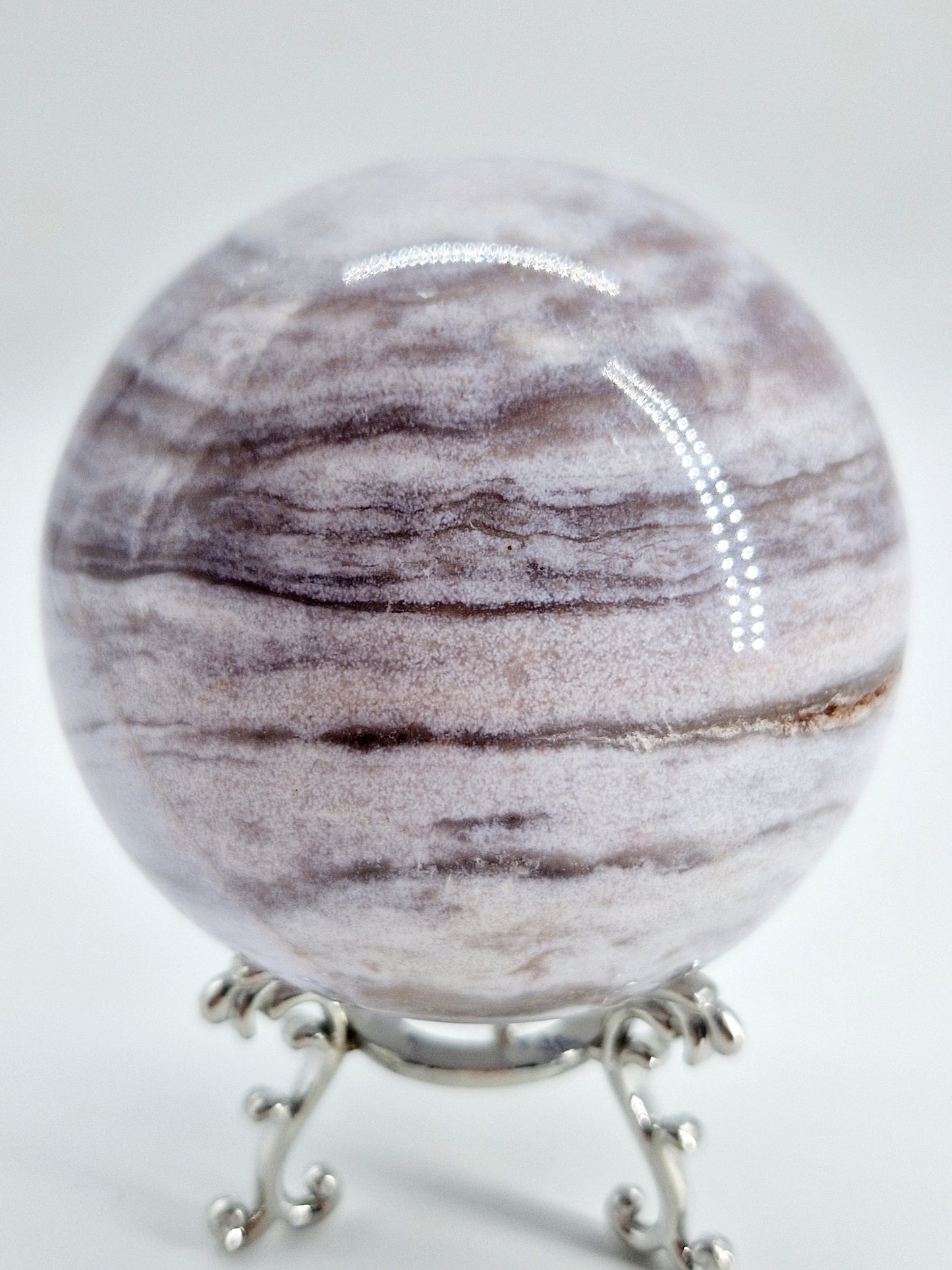 Large Ocean Jasper Sphere - Tranquillity and Harmony