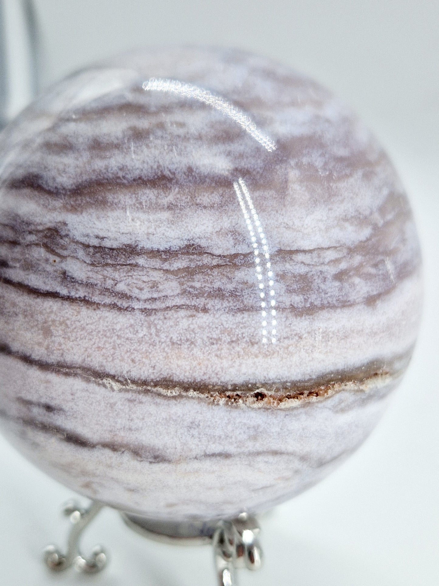 Large Ocean Jasper Sphere - Tranquillity and Harmony