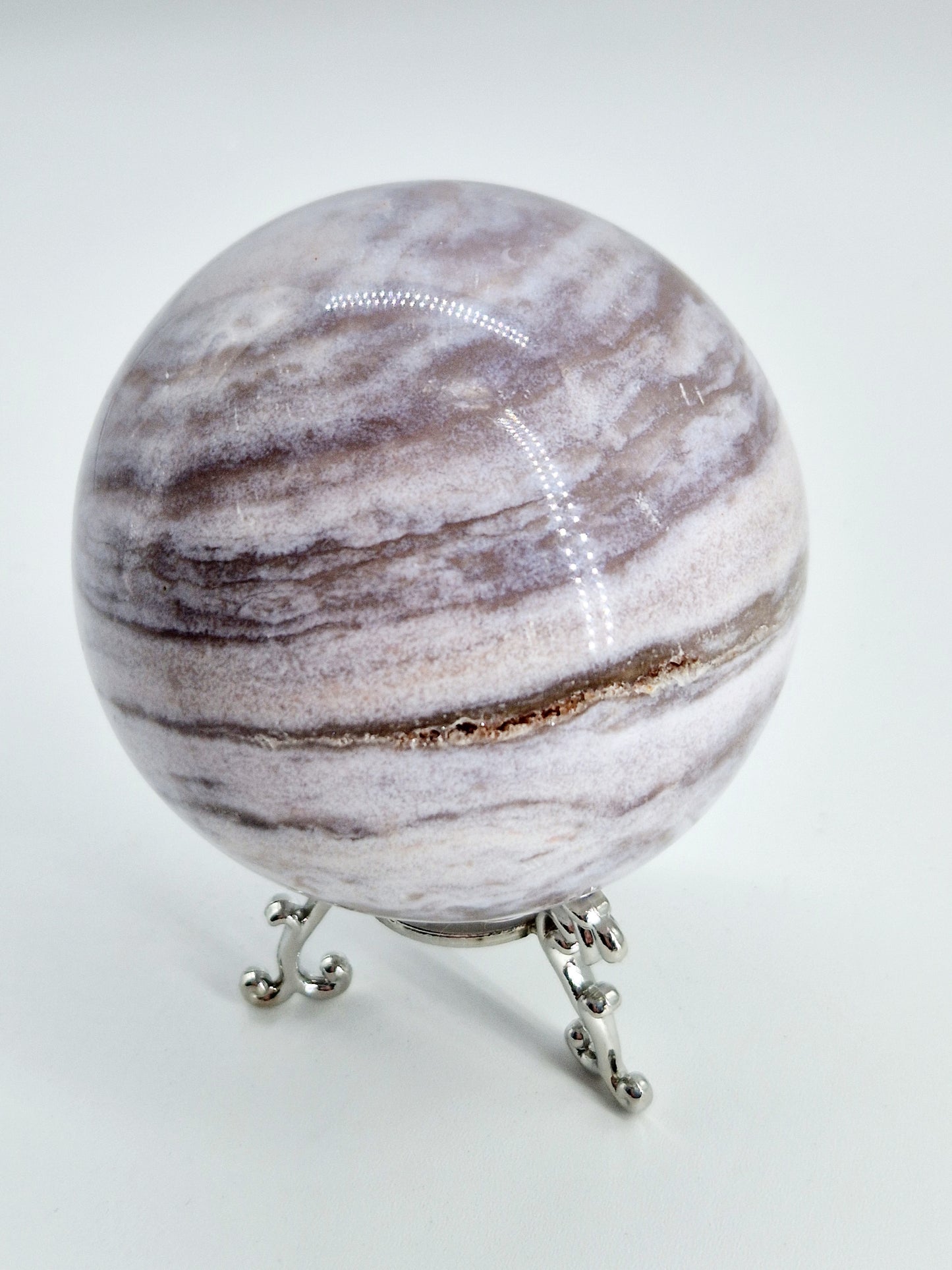 Large Ocean Jasper Sphere - Tranquillity and Harmony