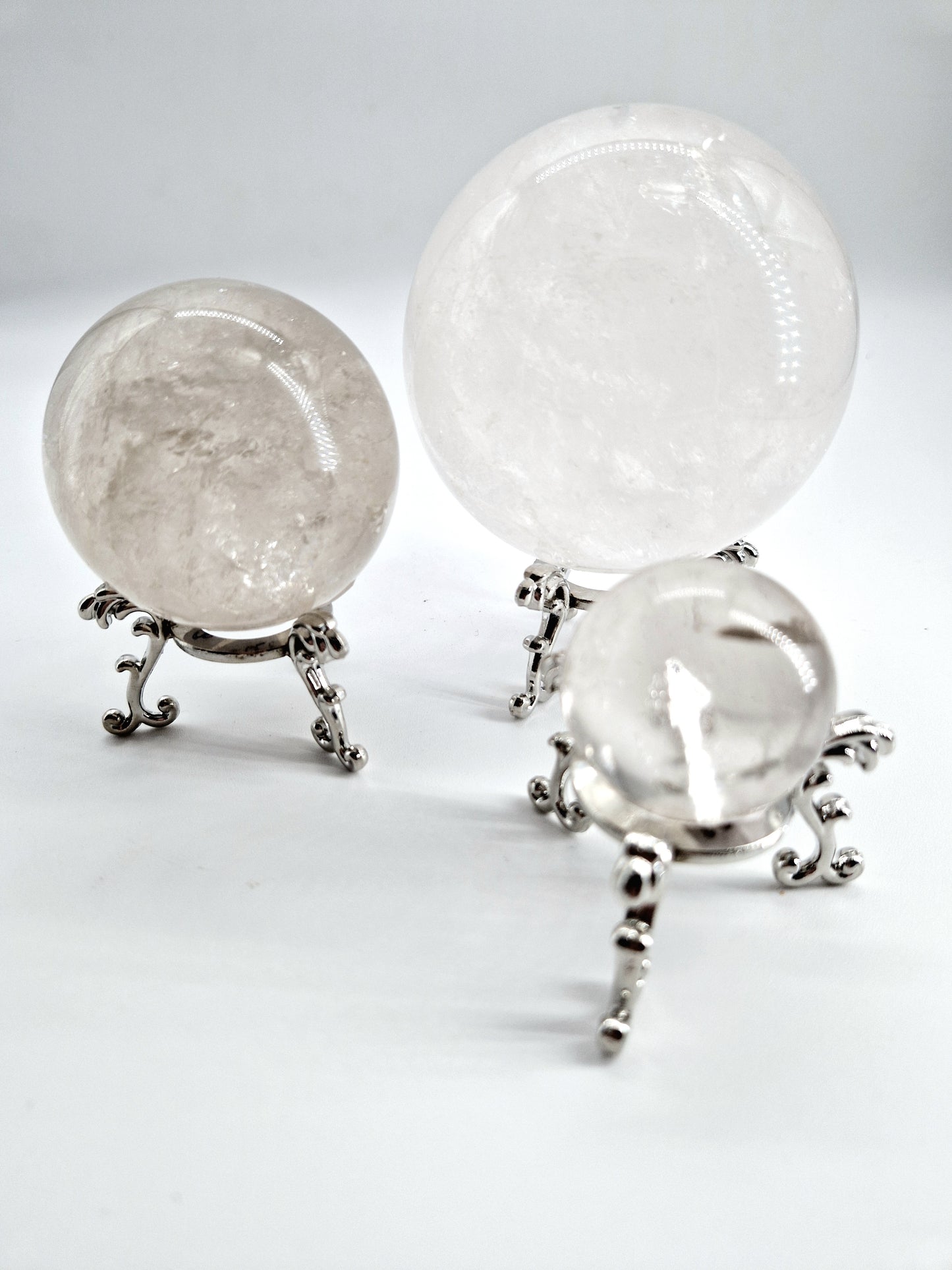 Radiant Quartz Polished Sphere - Powerful Energy Amplifier - Various Sizes