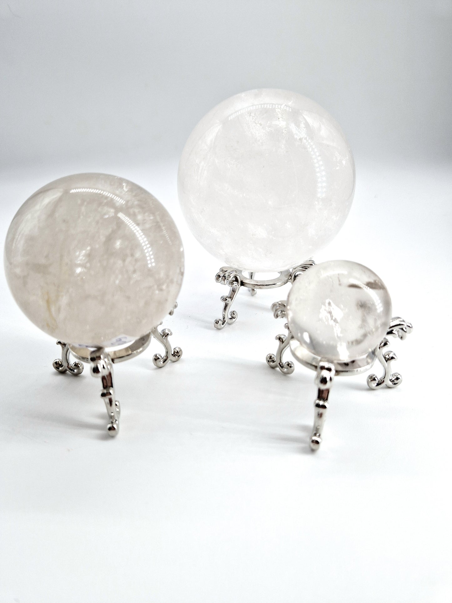 Radiant Quartz Polished Sphere - Powerful Energy Amplifier - Various Sizes