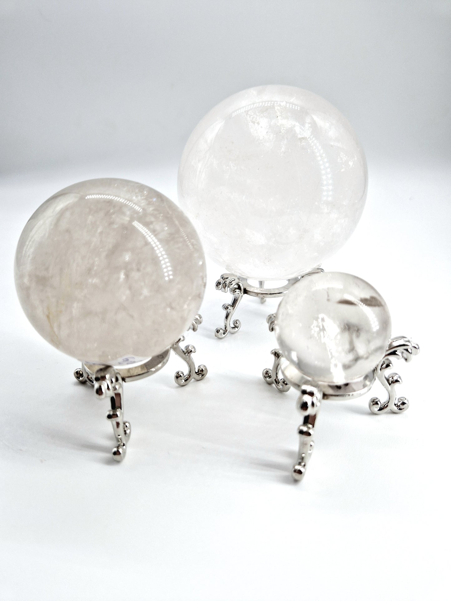 Radiant Quartz Polished Sphere - Powerful Energy Amplifier - Various Sizes