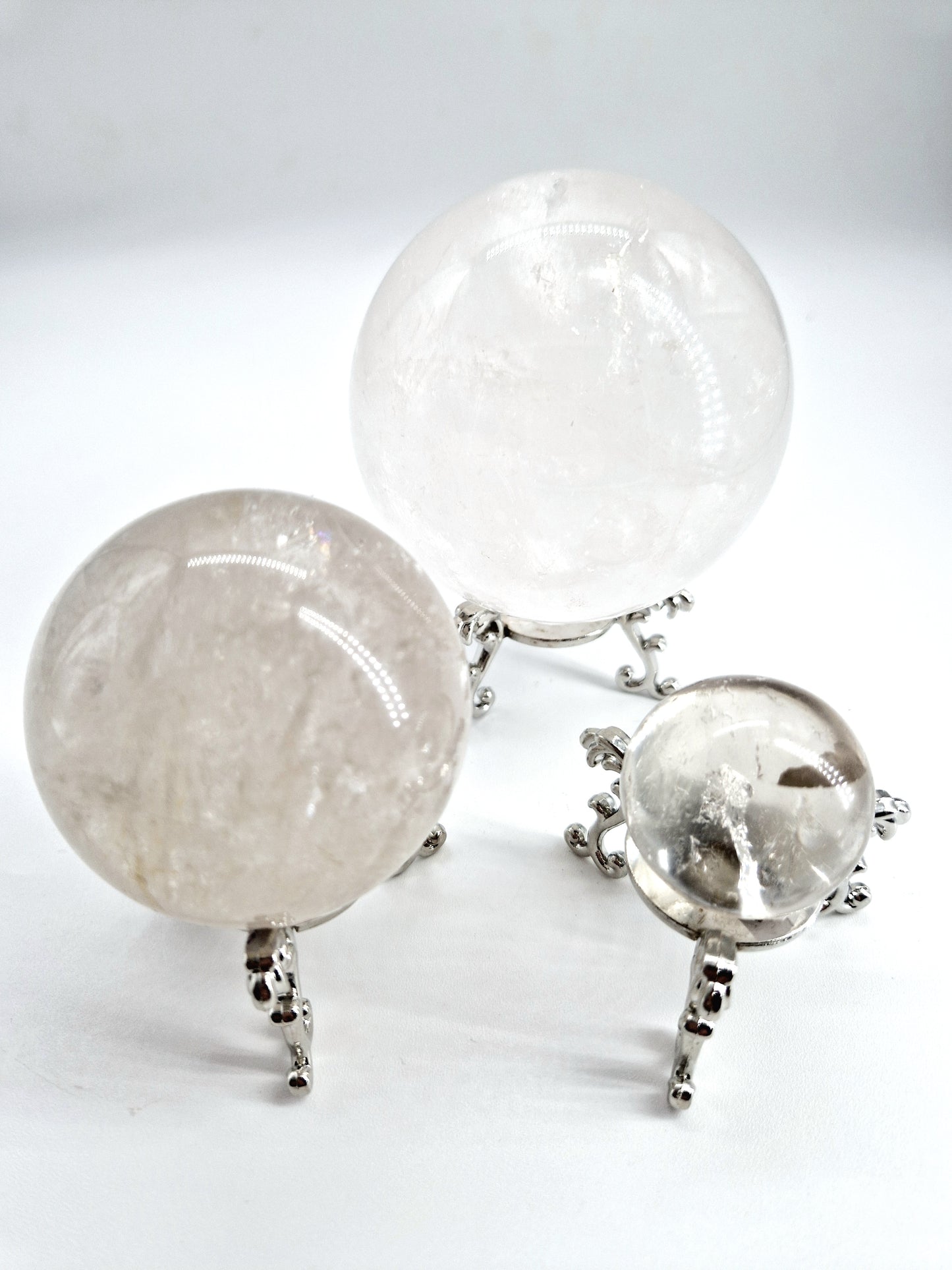Radiant Quartz Polished Sphere - Powerful Energy Amplifier - Various Sizes
