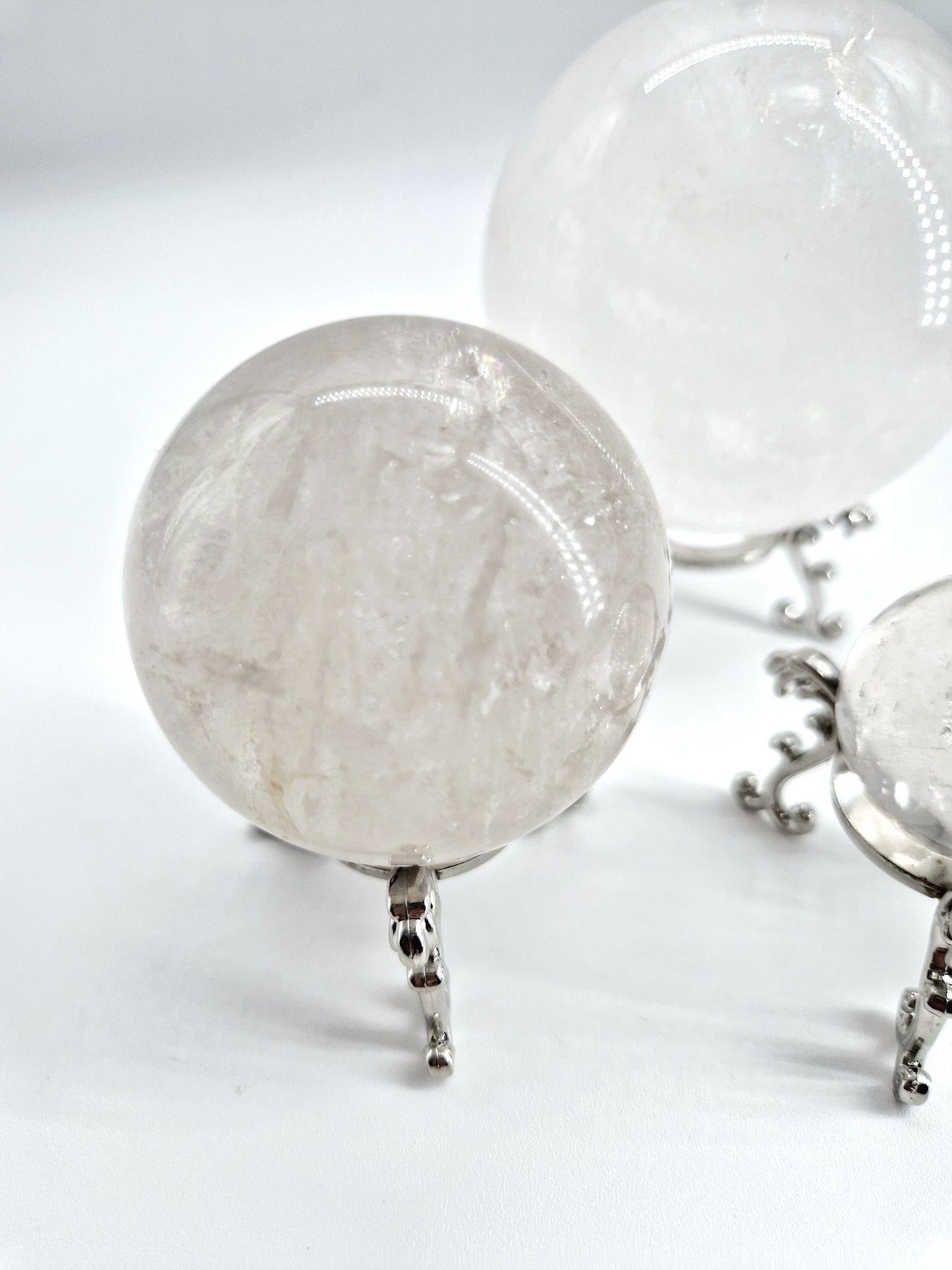 Radiant Quartz Polished Sphere - Powerful Energy Amplifier - Various Sizes