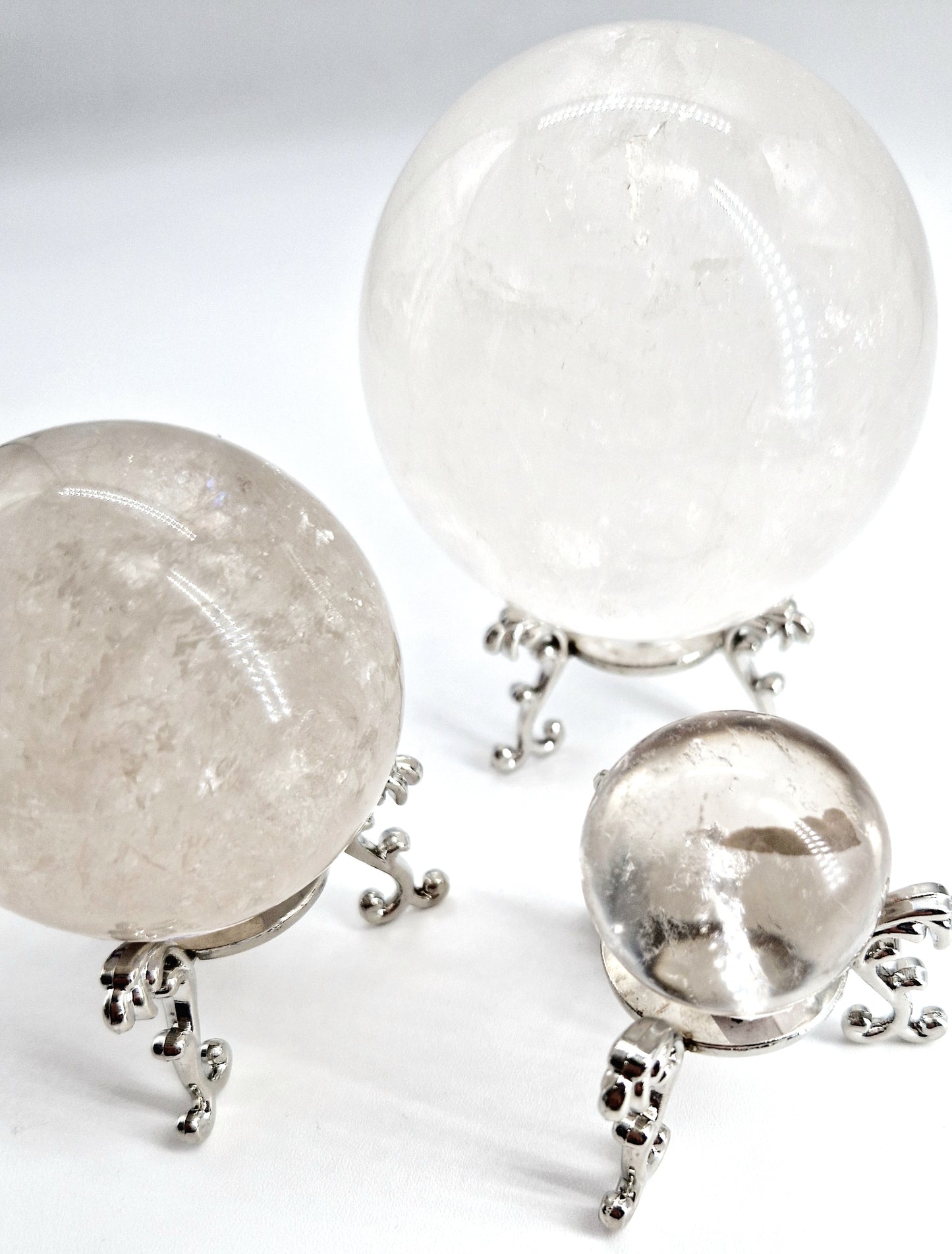 Radiant Quartz Polished Sphere - Powerful Energy Amplifier - Various Sizes