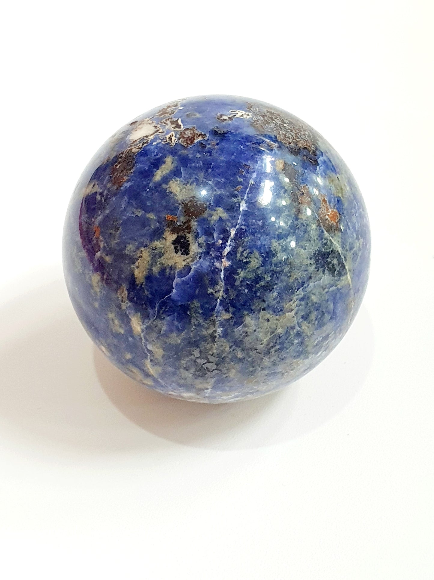 Elegant Sodalite Polished Spheres - Stone of Intuition and Insight