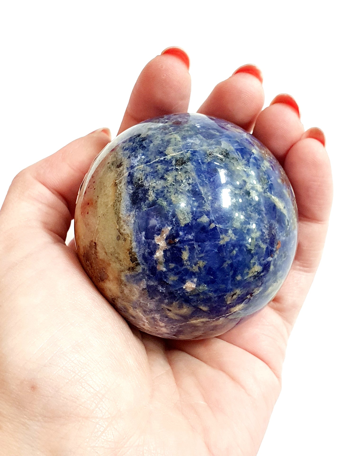 Elegant Sodalite Polished Spheres - Stone of Intuition and Insight