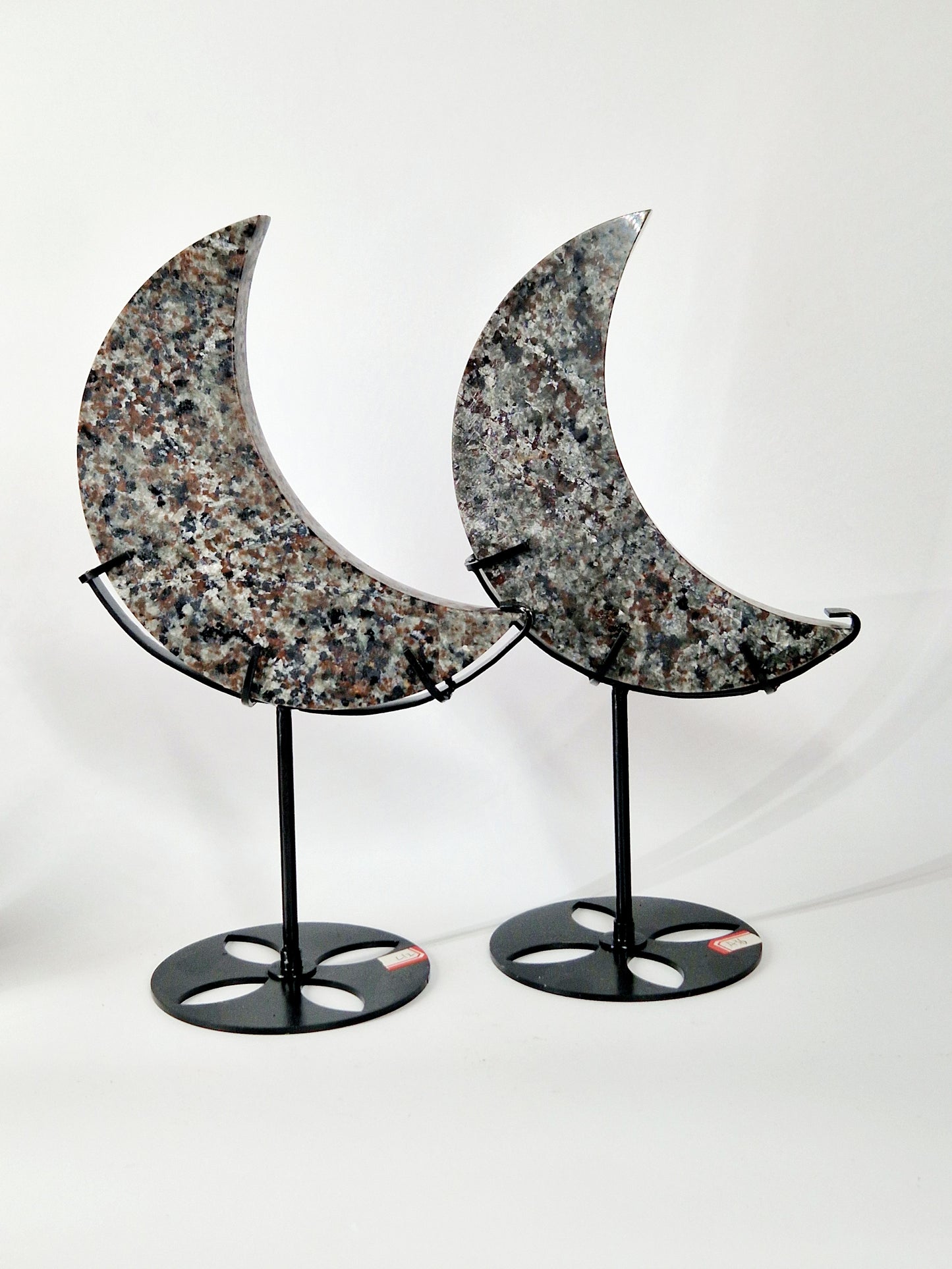 Large Yooperlite Crescent Moon Carving - Celestial Beauty