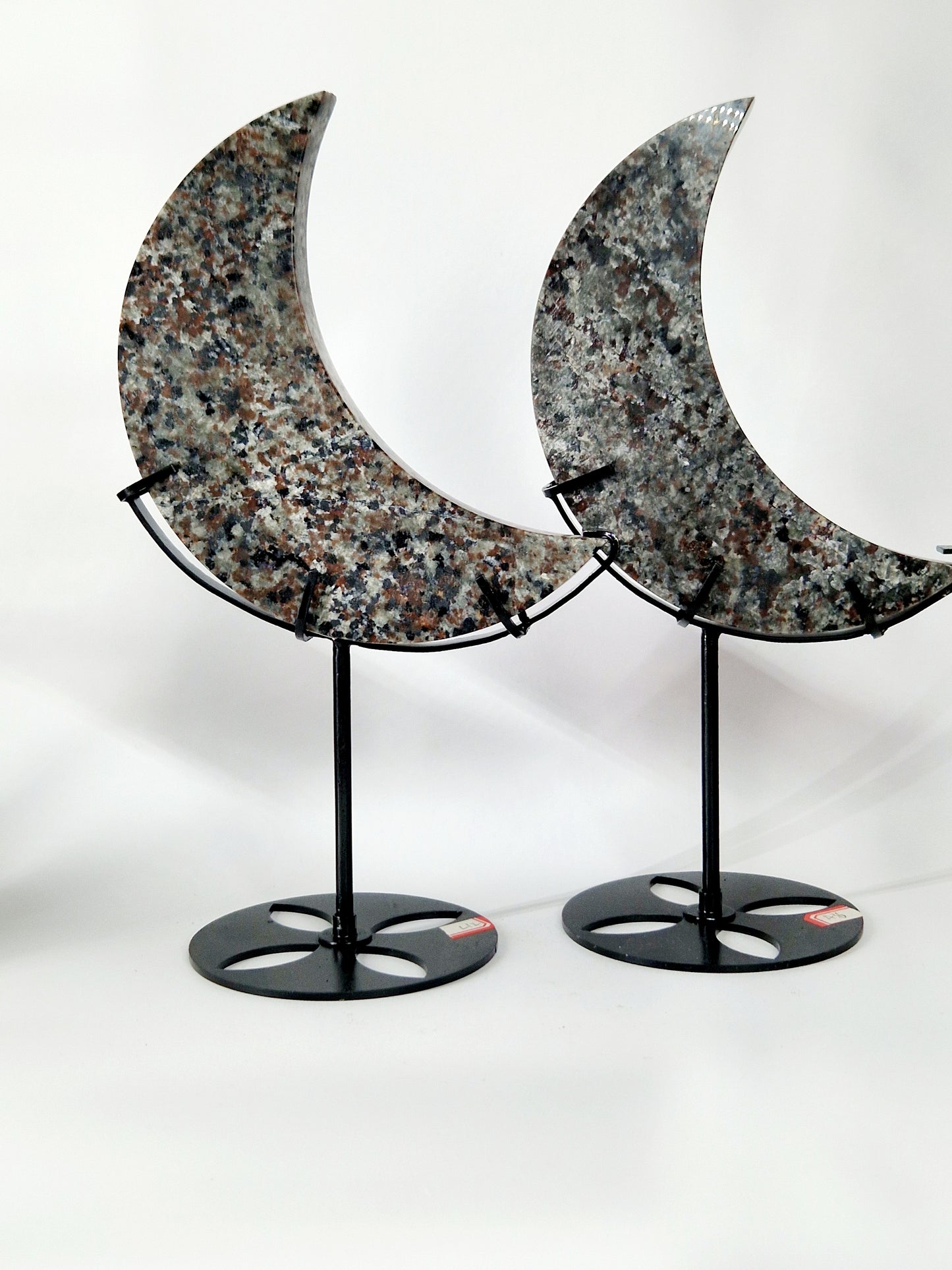 Large Yooperlite Crescent Moon Carving - Celestial Beauty