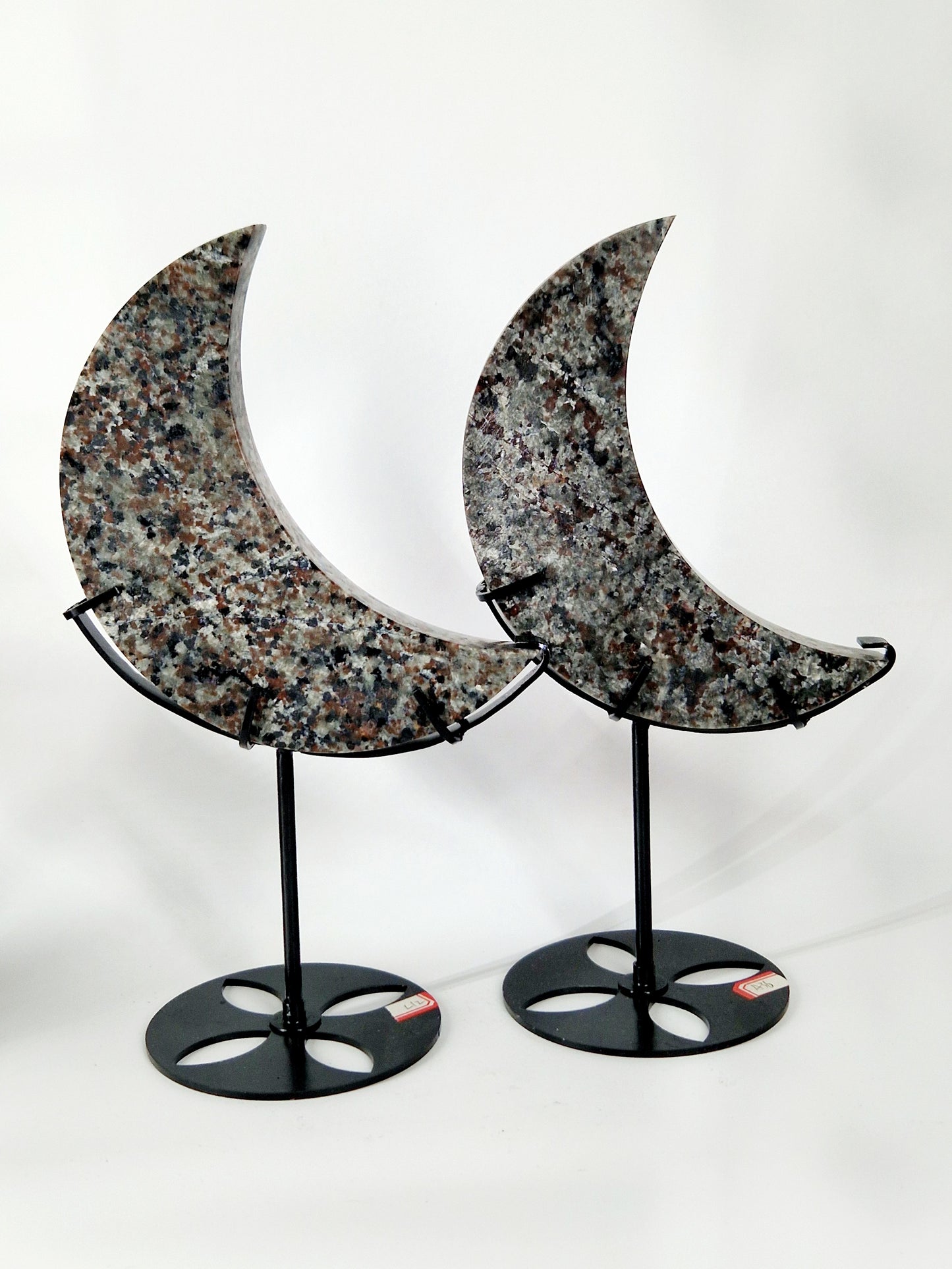 Large Yooperlite Crescent Moon Carving - Celestial Beauty