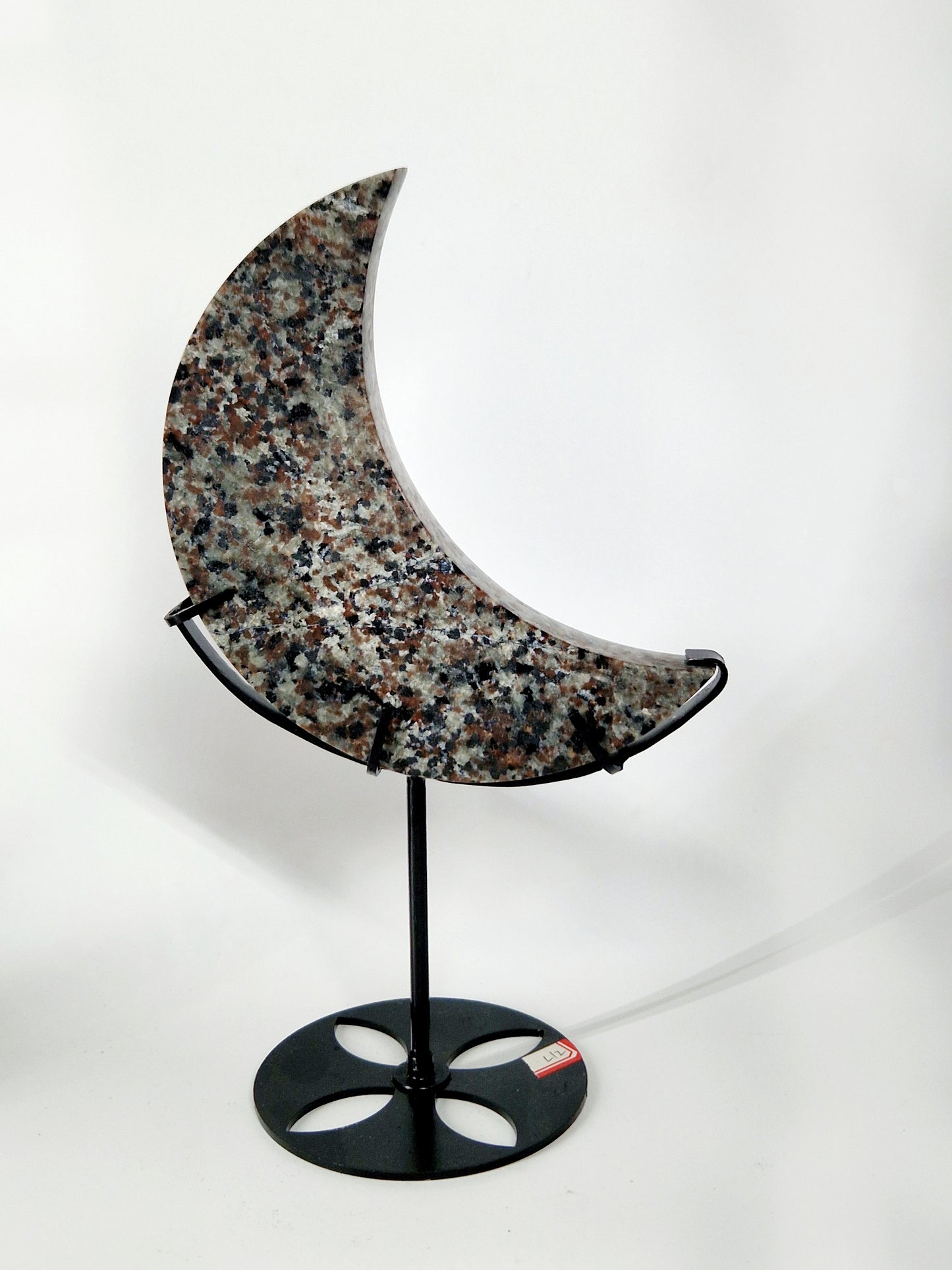 Large Yooperlite Crescent Moon Carving - Celestial Beauty
