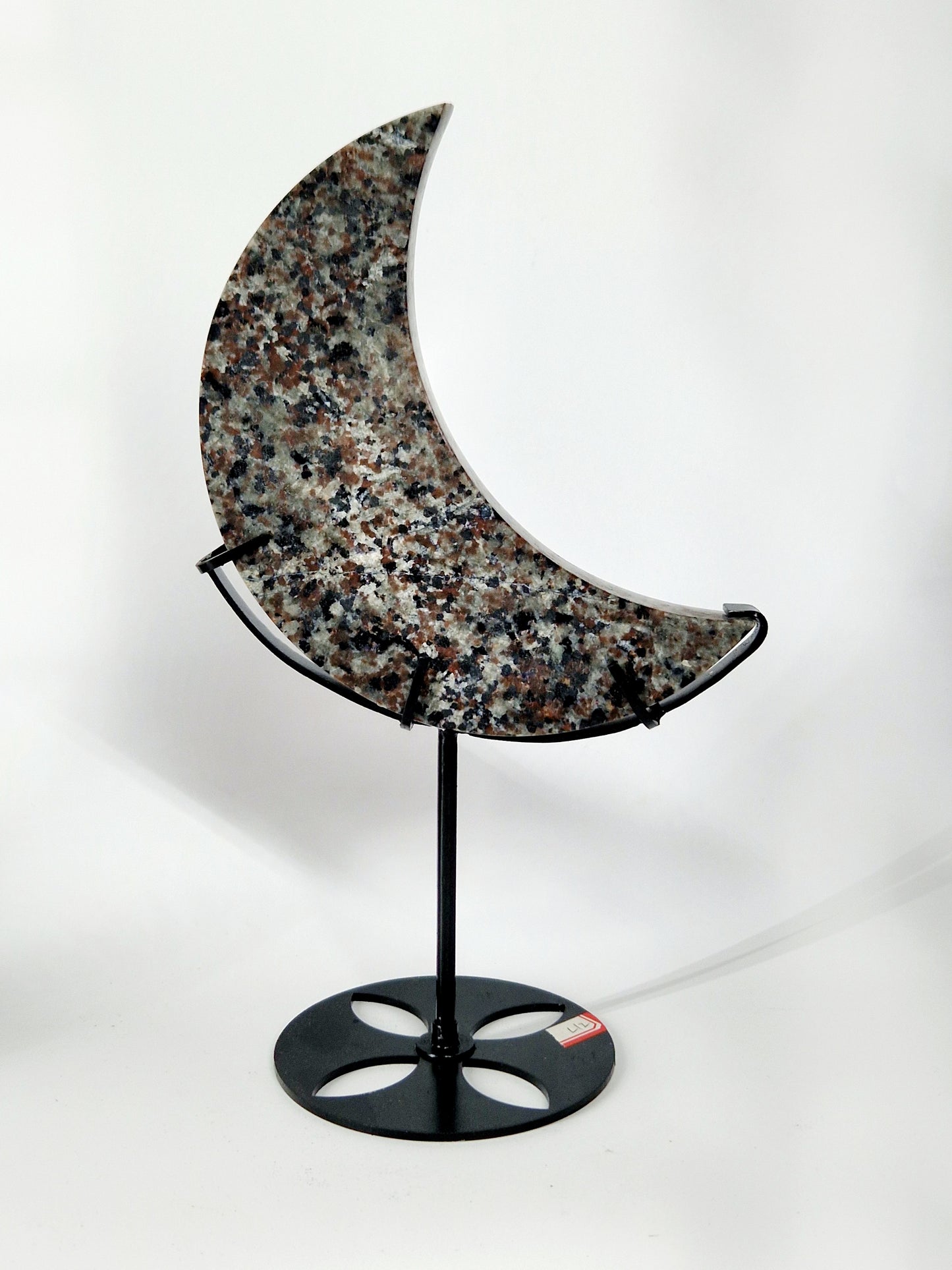 Large Yooperlite Crescent Moon Carving - Celestial Beauty