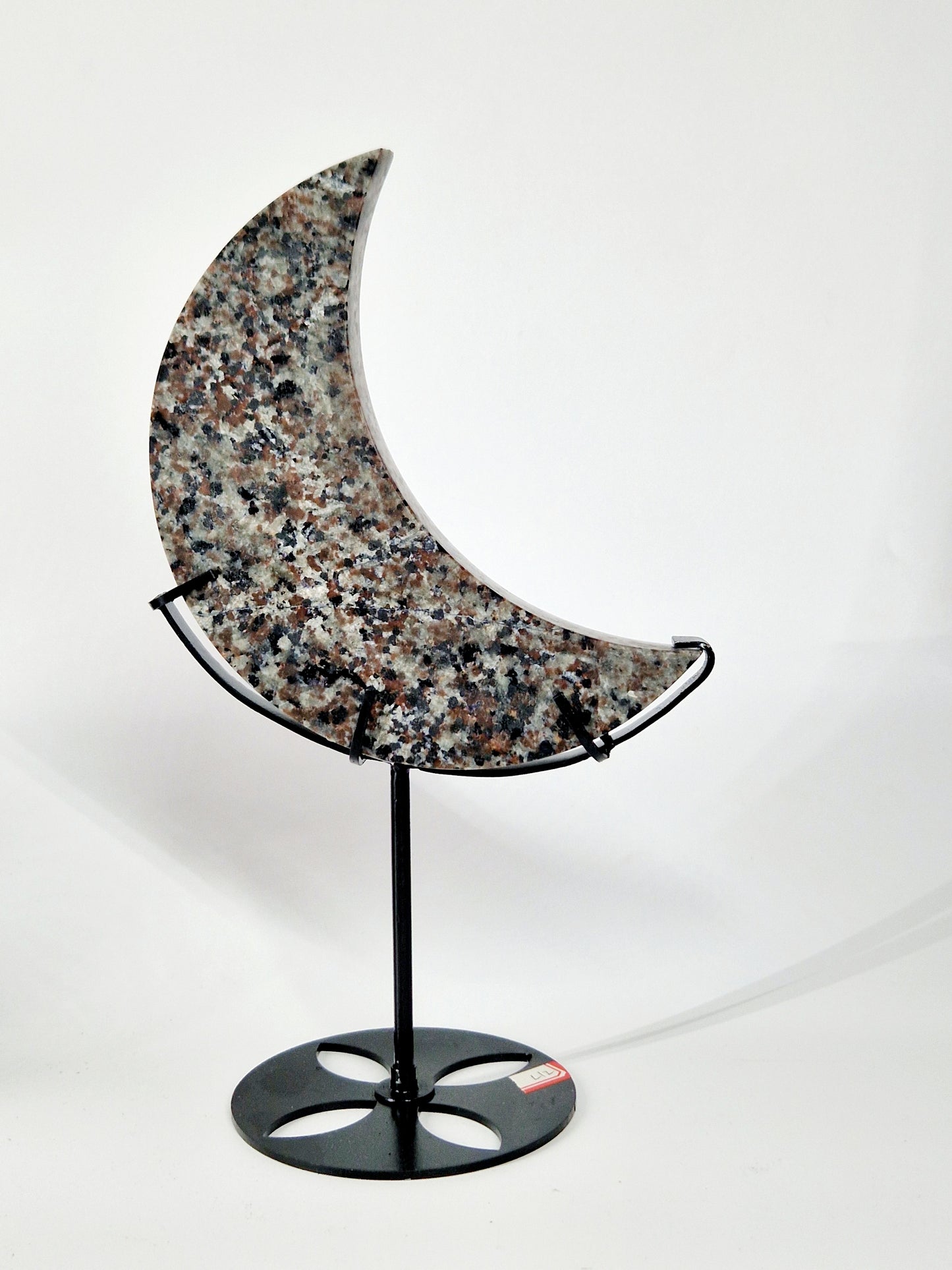Large Yooperlite Crescent Moon Carving - Celestial Beauty