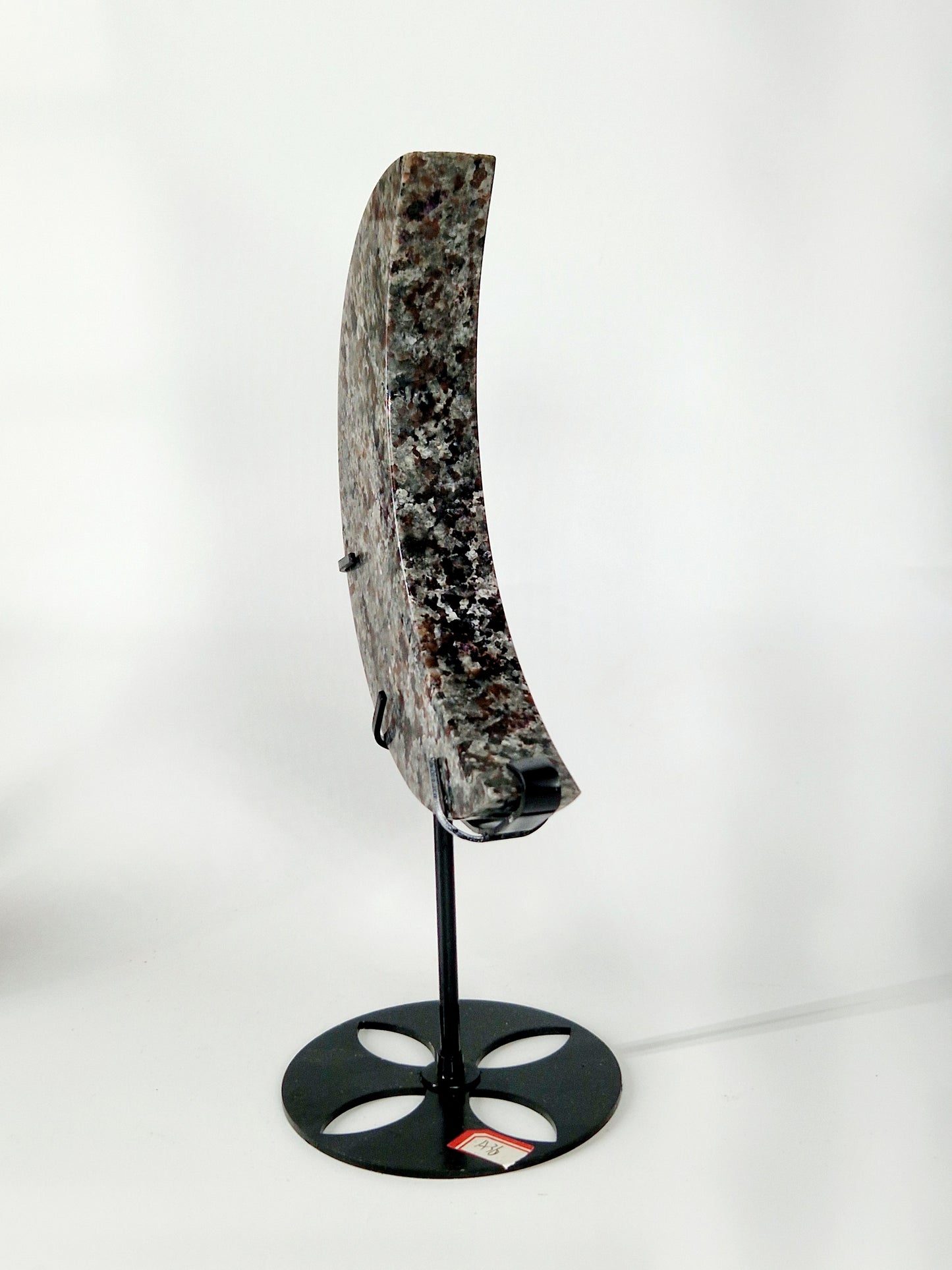 Large Yooperlite Crescent Moon Carving - Celestial Beauty