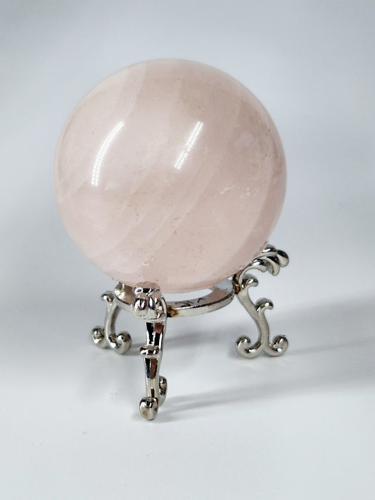 Silver Sphere Stand