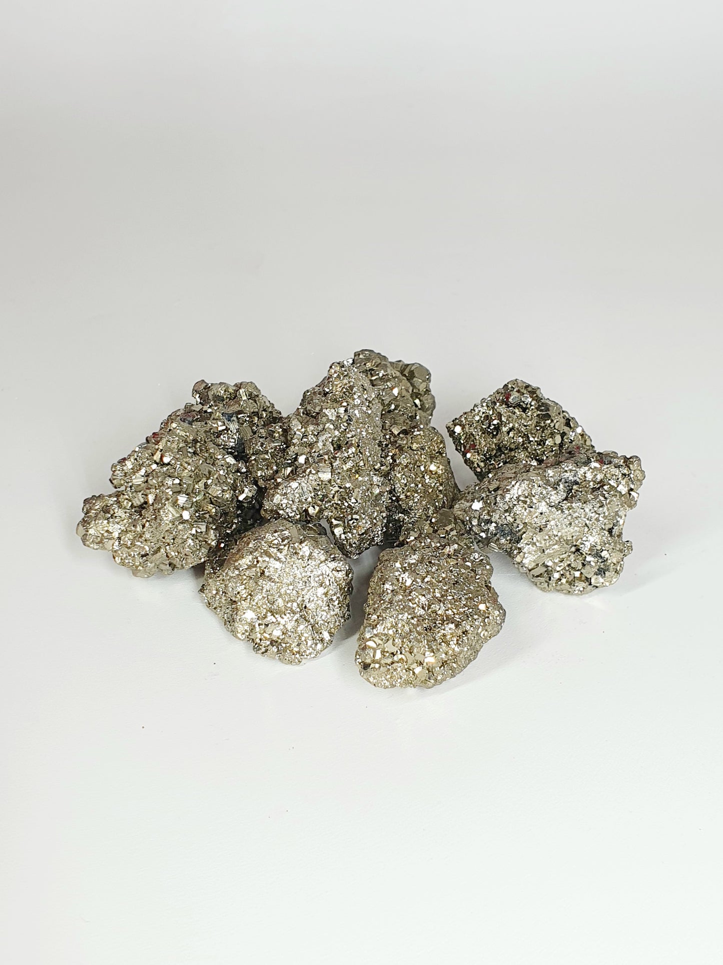 Raw Pyrite Crystal – Individual Pieces for Abundance & Protection