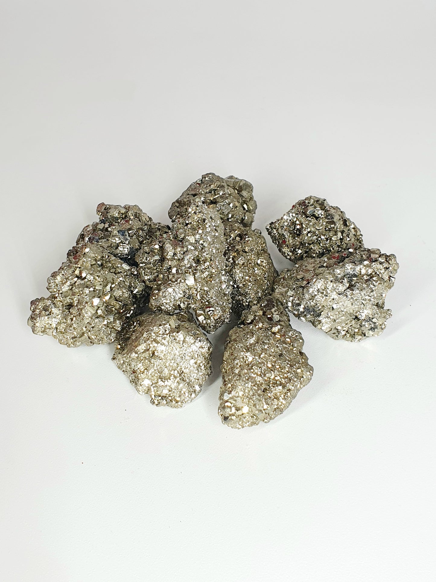 Raw Pyrite Crystal – Individual Pieces for Abundance & Protection