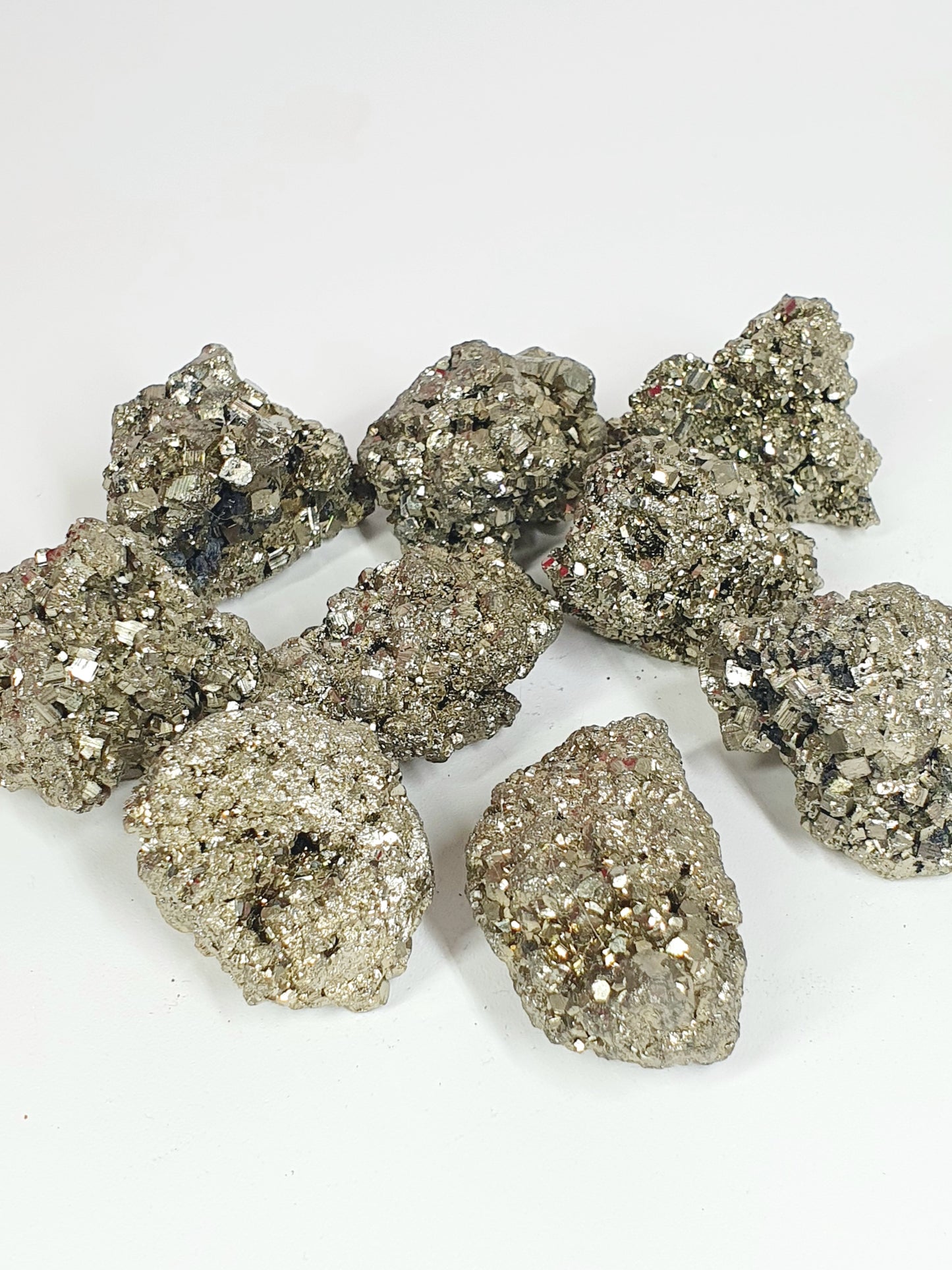 Raw Pyrite Crystal – Individual Pieces for Abundance & Protection