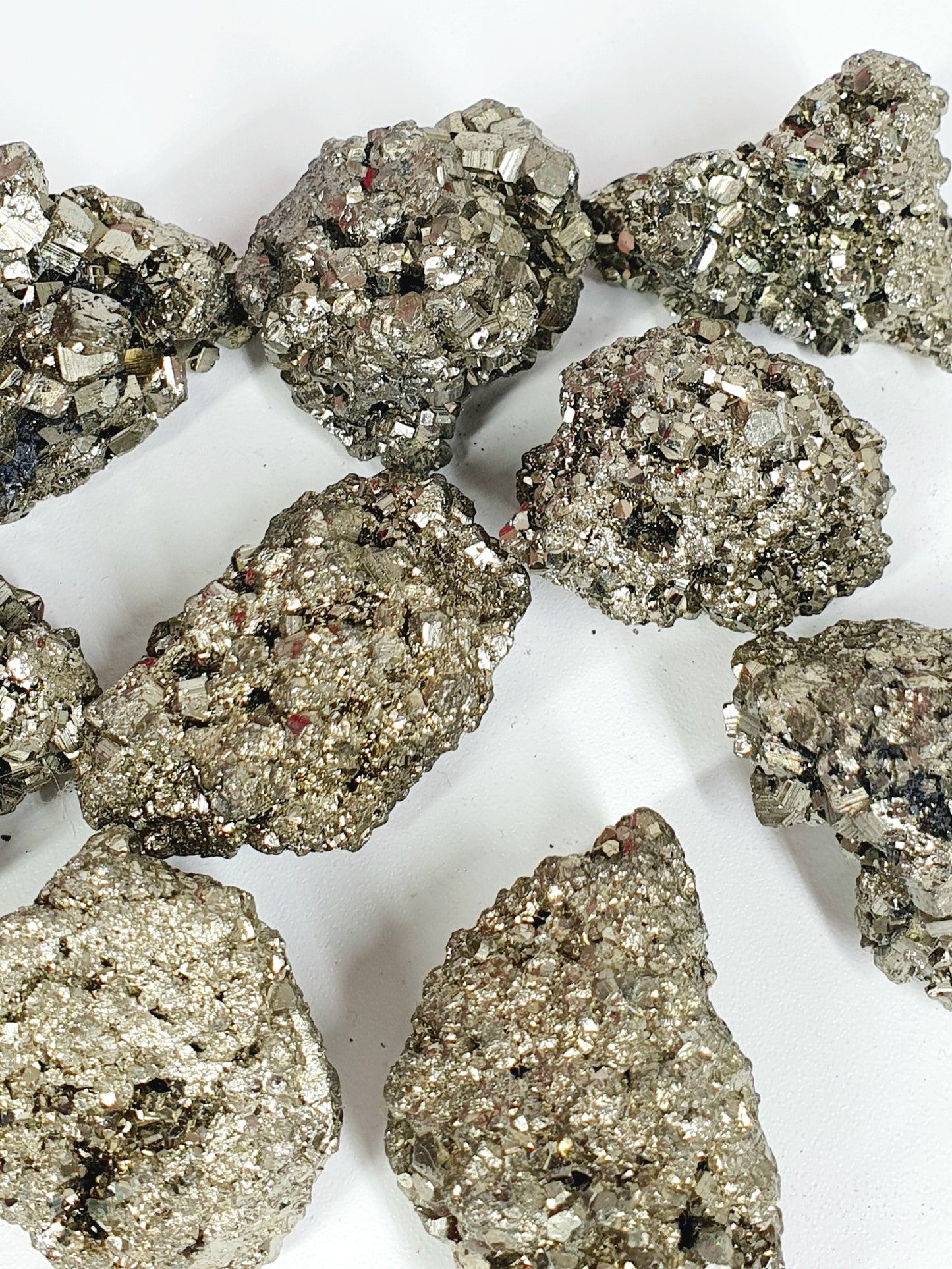 Raw Pyrite Crystal – Individual Pieces for Abundance & Protection