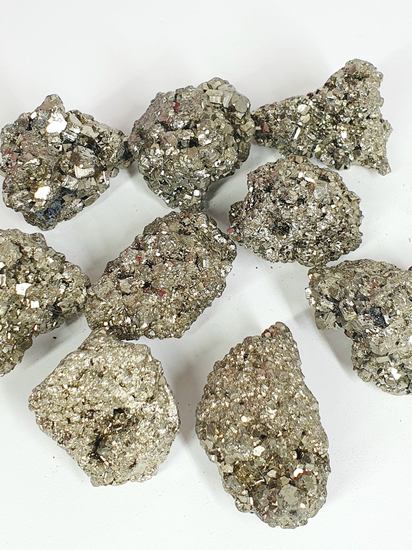 Raw Pyrite Crystal – Individual Pieces for Abundance & Protection
