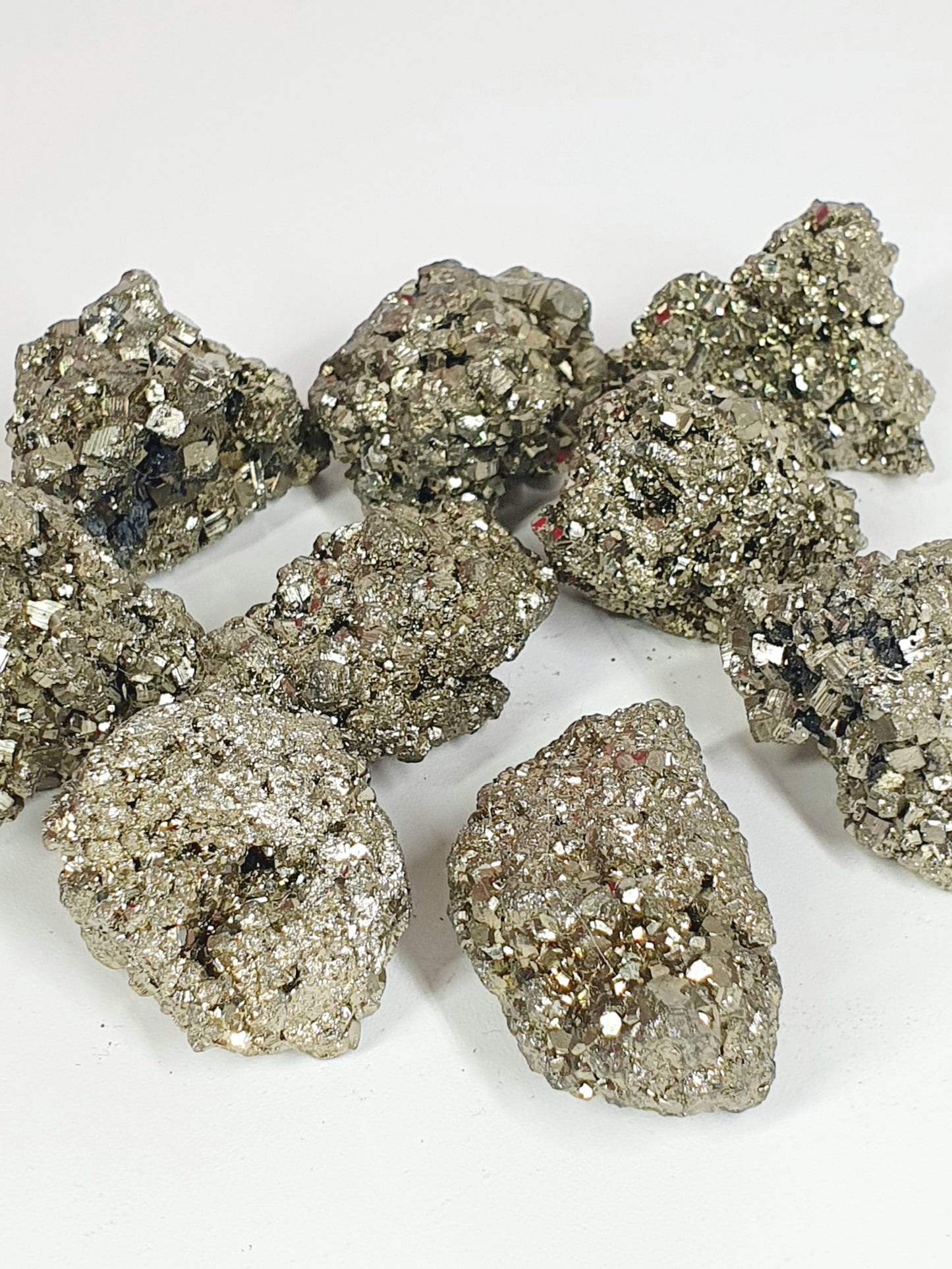 Raw Pyrite Crystal – Individual Pieces for Abundance & Protection