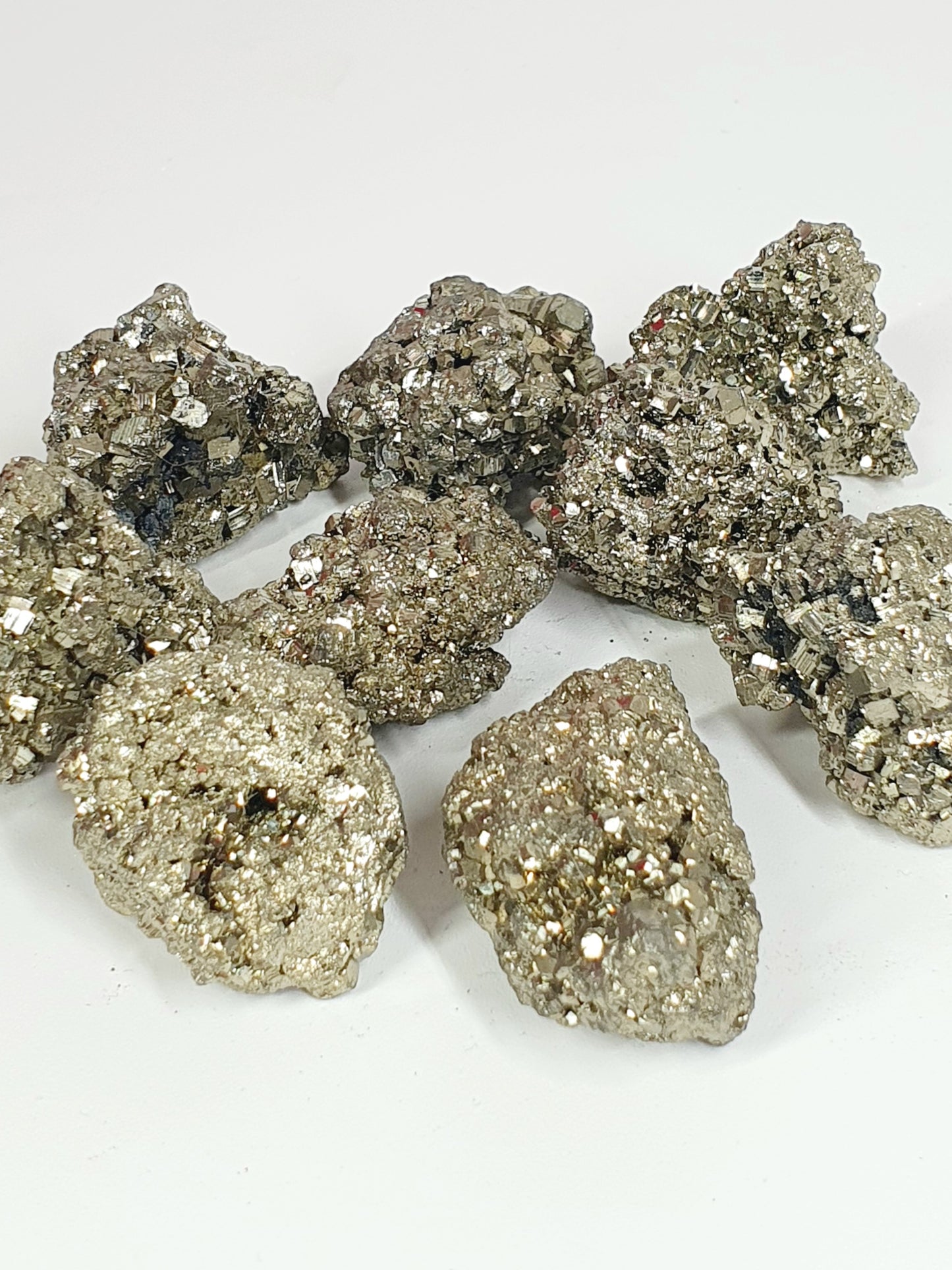 Raw Pyrite Crystal – Individual Pieces for Abundance & Protection