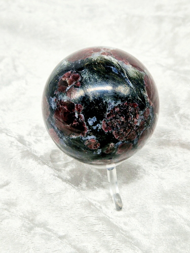 Polished Garnet Sphere - Passion, Energy, and Vitality