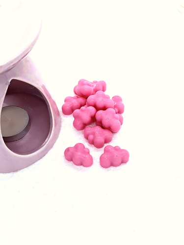 Berry Euphoria Handmade Soy Wax Melts Clouds 6pk- Strawberry and Bubbles Fragrance