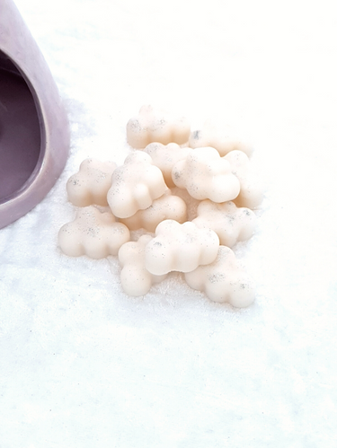 Candy Kiss Cloud-Shaped Handmade Soy Wax Melts - Candy Floss & Marshmallow Bliss
