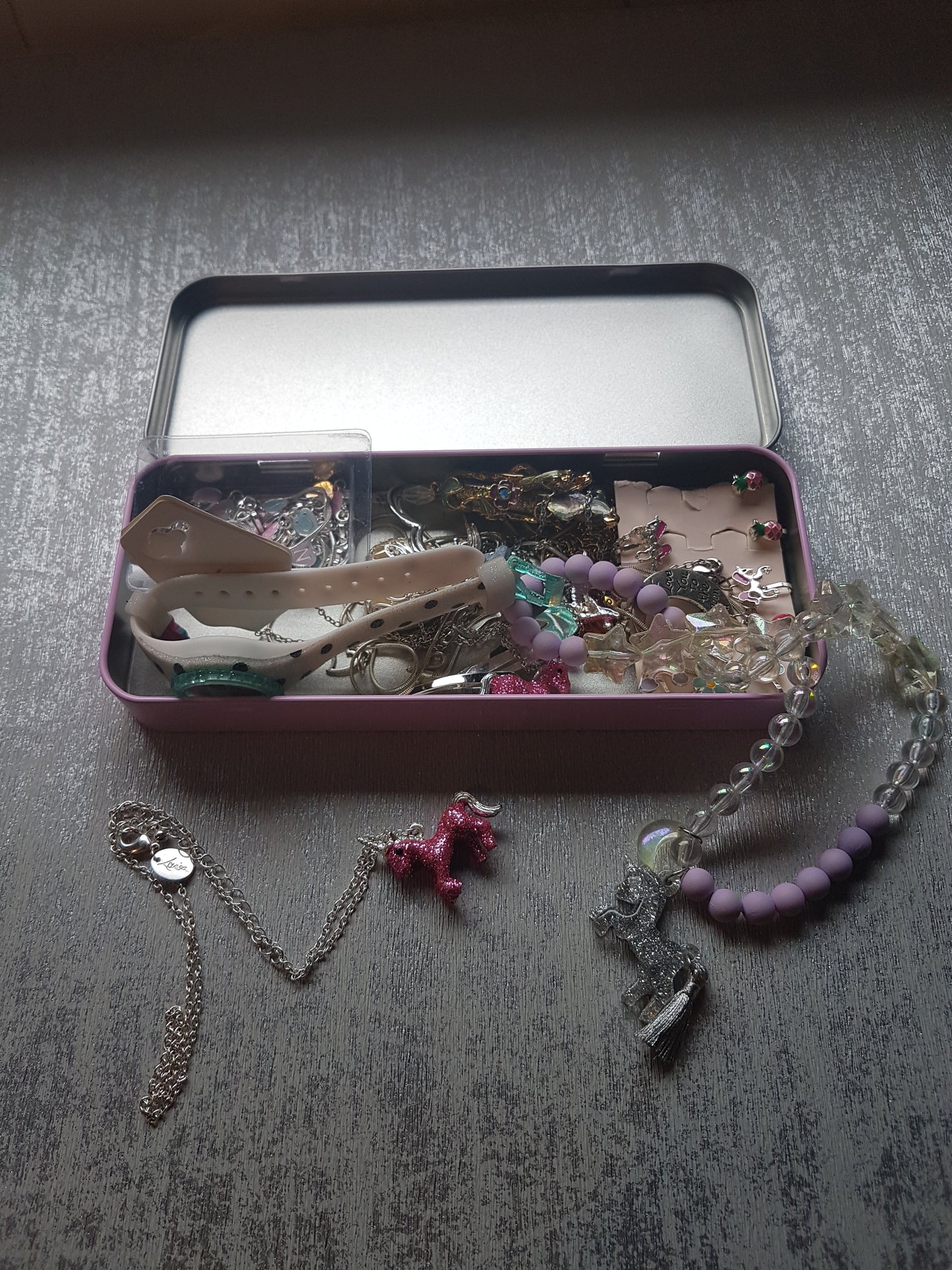 Personalised Unicorn Jewellery / Pencil Tin
