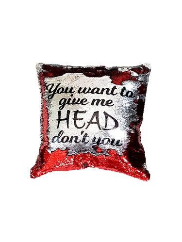 Cheeky Reversible Sequin Cushion