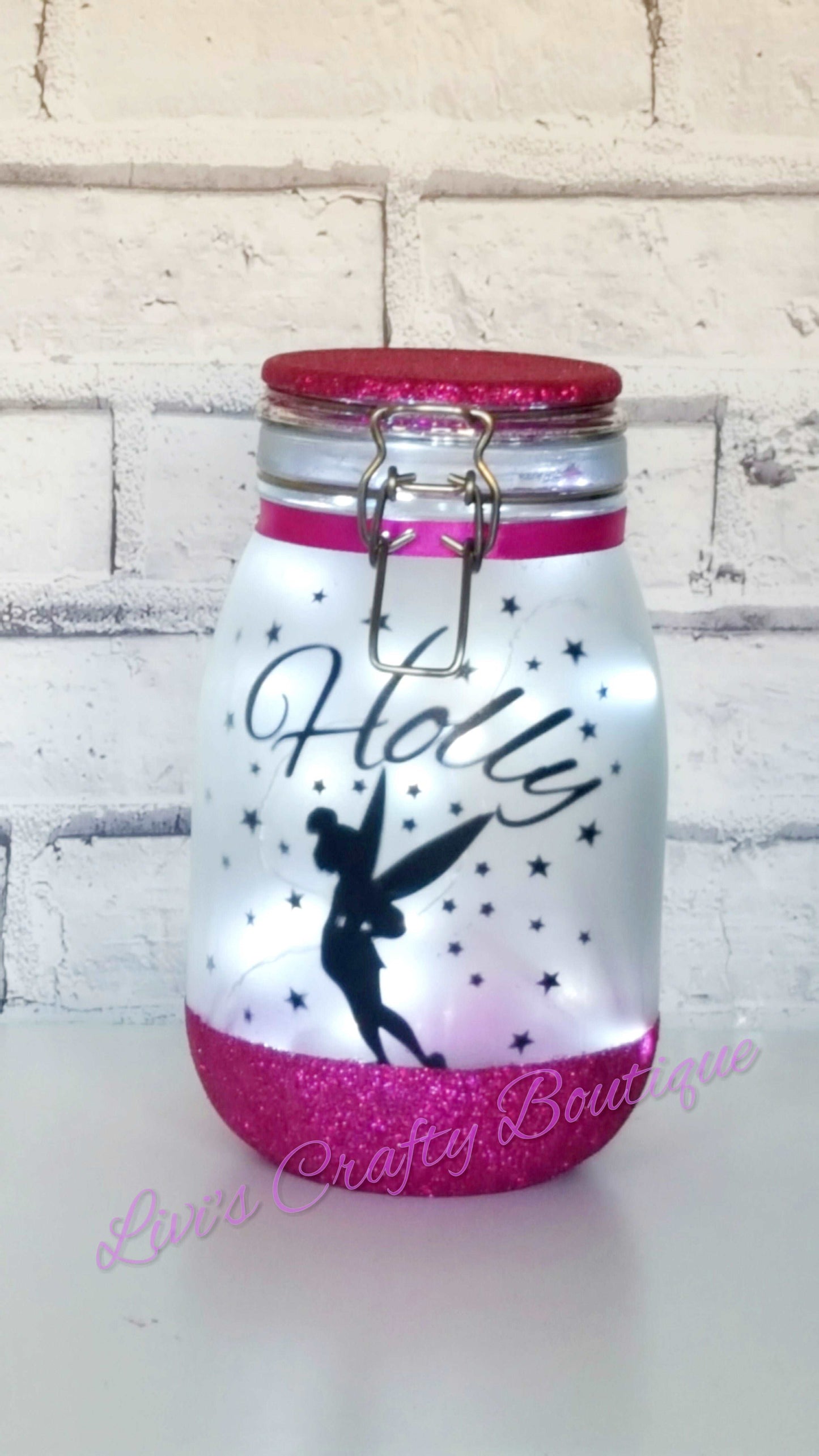 Large Personalised Fairy Themed Light