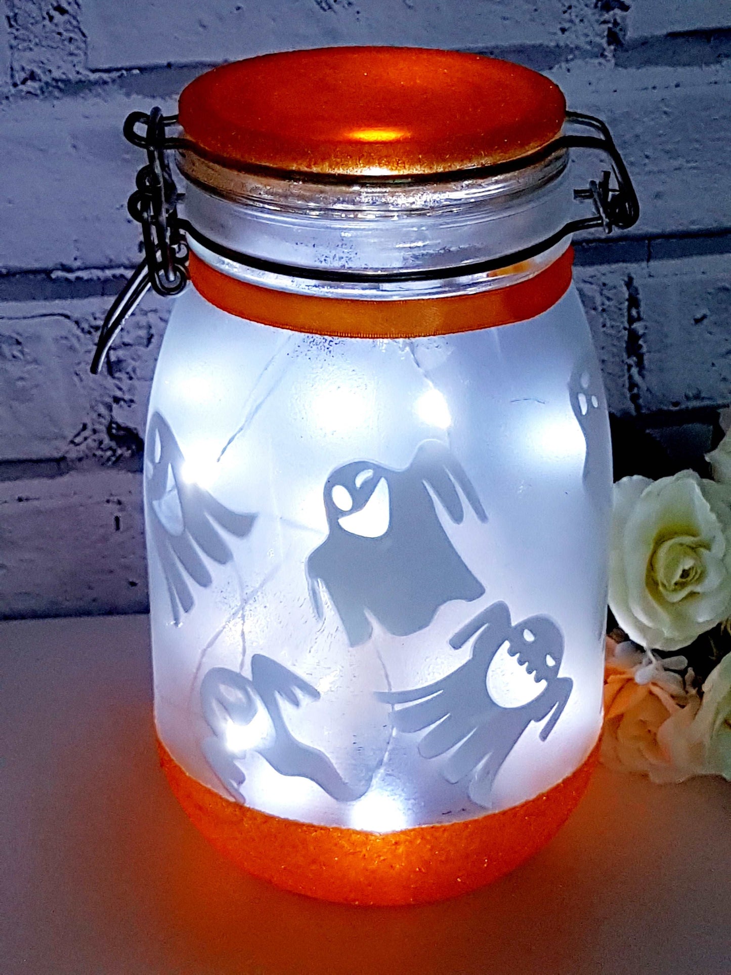 Large Halloween Ghost Themed Light
