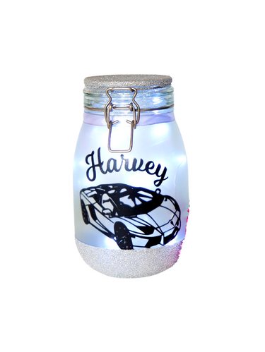 Large Personalised Sports Car Light