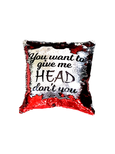 Cheeky Reversible Sequin Cushion