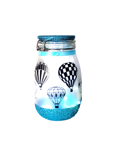 Large Personalised Hot Air Balloon Light