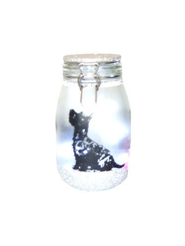 Large Scottish Terrier Dog Light - Dog Memorial