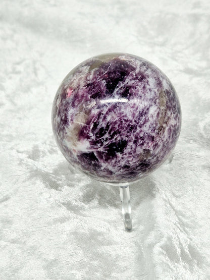 Unicorn Crystal Sphere - Mystical Majesty
