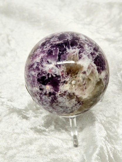 Unicorn Crystal Sphere - Mystical Majesty