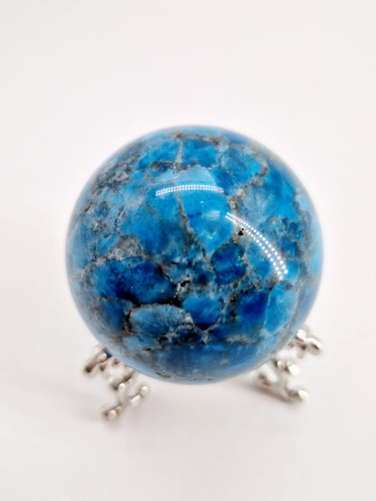 Blue Apatite Sphere - Visionary Clarity