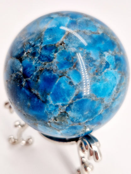 Blue Apatite Sphere - Visionary Clarity