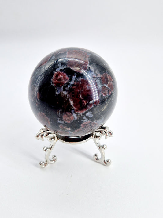 Garnet Sphere - Passion and Vitality